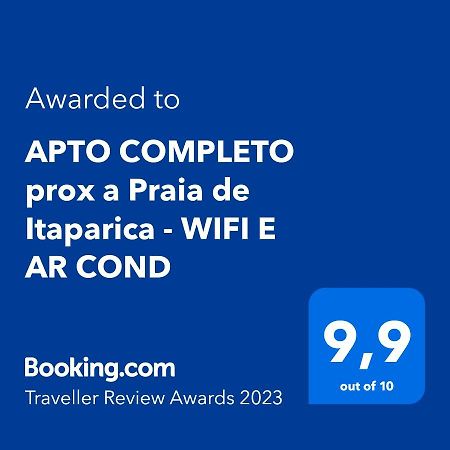 Apto Completo Prox A Praia De Itaparica - Wifi E Ar Cond Vila Velha  Extérieur photo